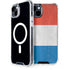 Netherlands Flag Distressed iPhone 14 Plus MagSafe Case